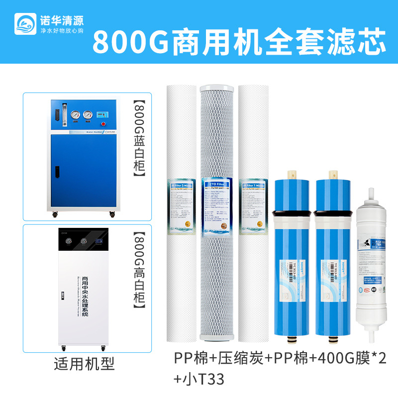 Filter lengkap 800g-komersil