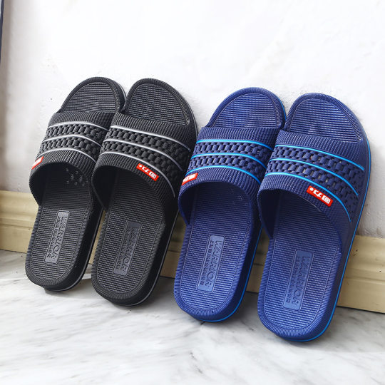 Huili 3523 slippers for men and women PVC home slippers bathroom bath non-slip hotel slippers wholesale
