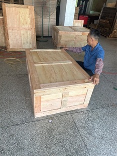 打木架木箱包装箱 海运专用木箱免熏蒸木箱惠州工厂精密仪器包装-阿里巴巴