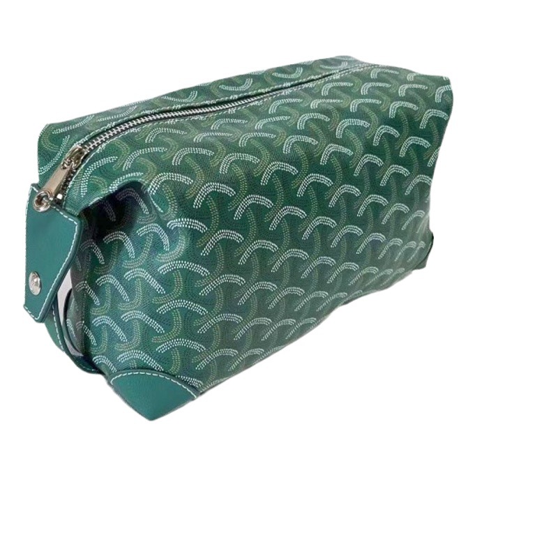 Nuevo en stock bolsa de cosméticos de dientes de perro estilo coreano bolsa de lavado de todos los partidos para hombres y mujeres multicolor bolsa de almacenamiento de viaje embrague transfronterizo