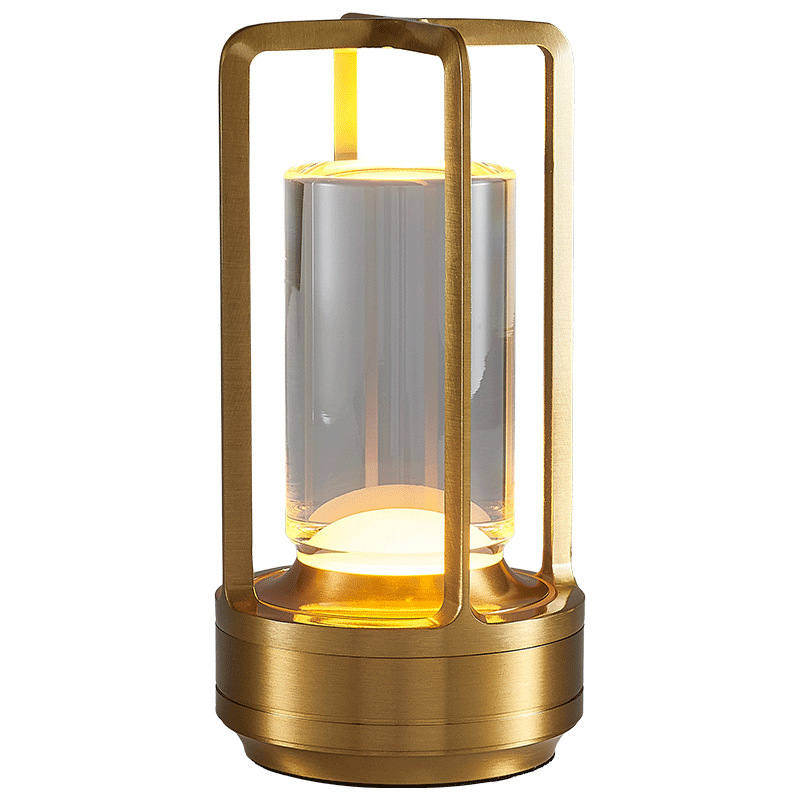 Luz de lujo transfronteriza ambiente retro