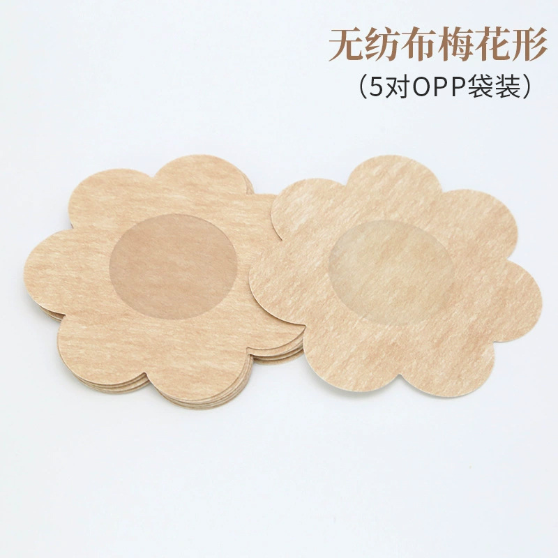 Fábrica al por mayor de tela de satén en forma de ciruela pasta de mama desechable anti-exposición anti-golpe delgado anti-fricción permeable neumotórax