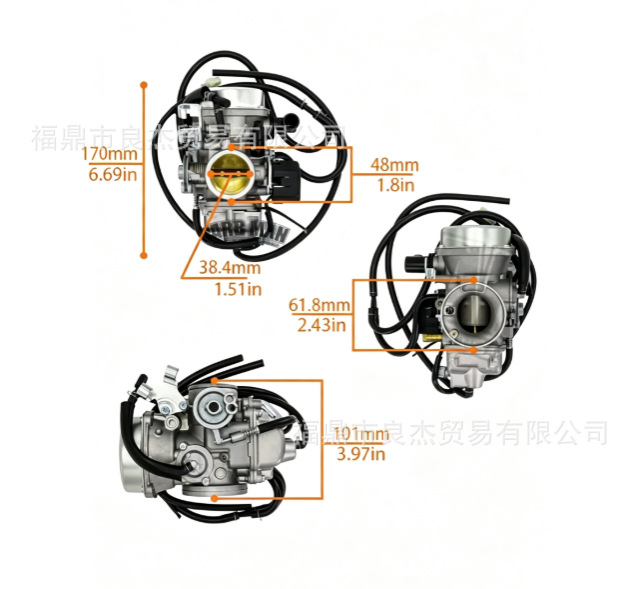 Suitable for HONDA Sahara 350 Novo Nx400 Falcon 400 2000-2008 carburetor