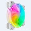 Factory direct 12cm chassis fan fine aperture cool fantasy RGB cooling fan can be used as independent packaging