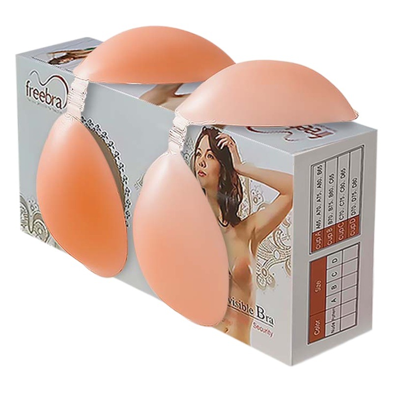 Sujetador de silicona invisible sin costuras pegatinas para el pecho vestido de novia recogido antideslizante antideslizante antiopacido ropa interior sin tirantes al por mayor