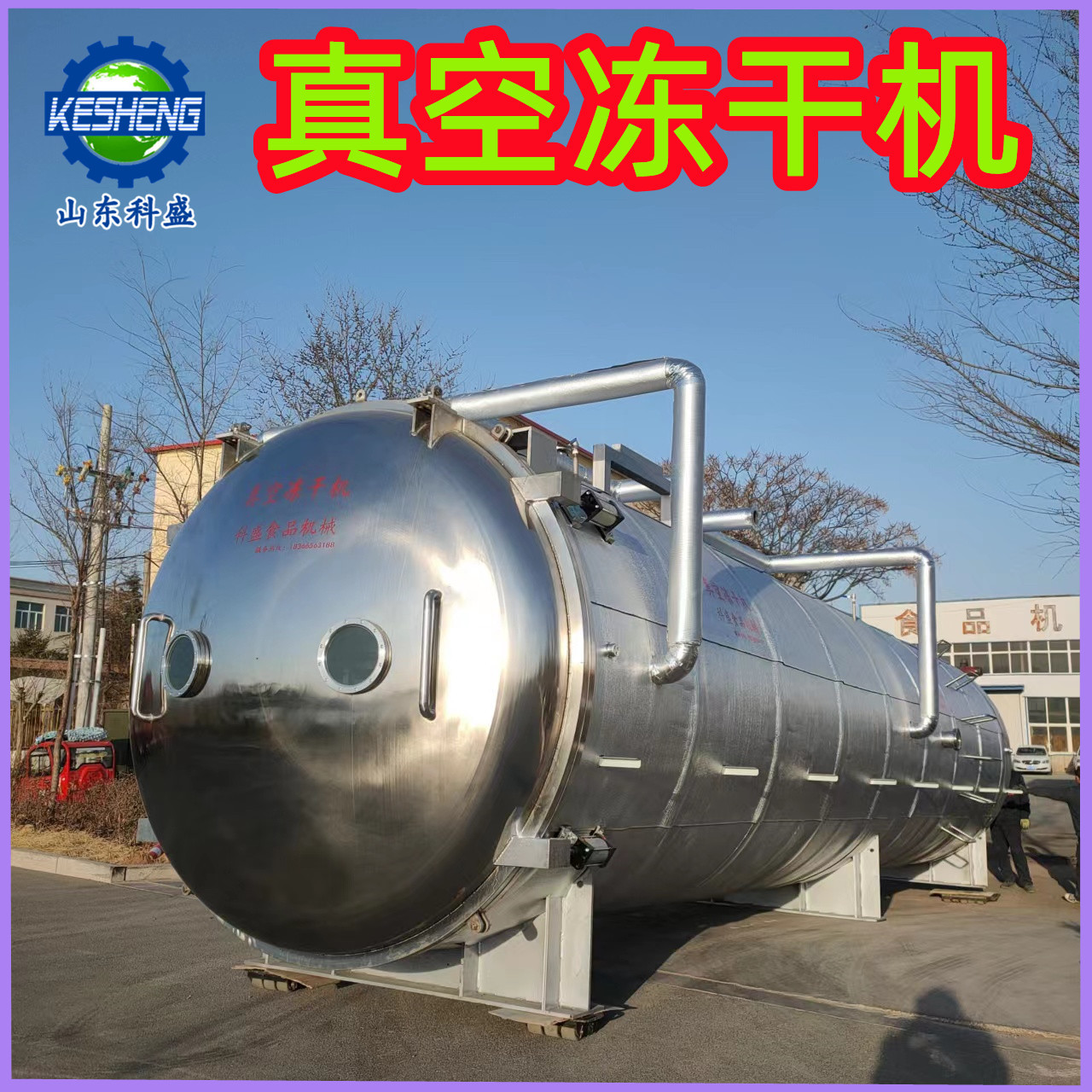 宠物食品冷冻设备干燥机 FD蛋黄酥冻干机 芒果丁真空冻干机