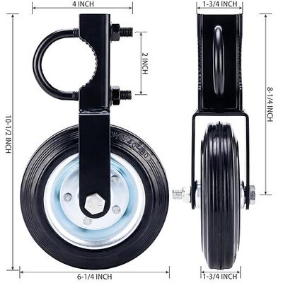 适用于链条栅栏滑动门脚轮承载能力400磅6英寸底装农场门耐用承重