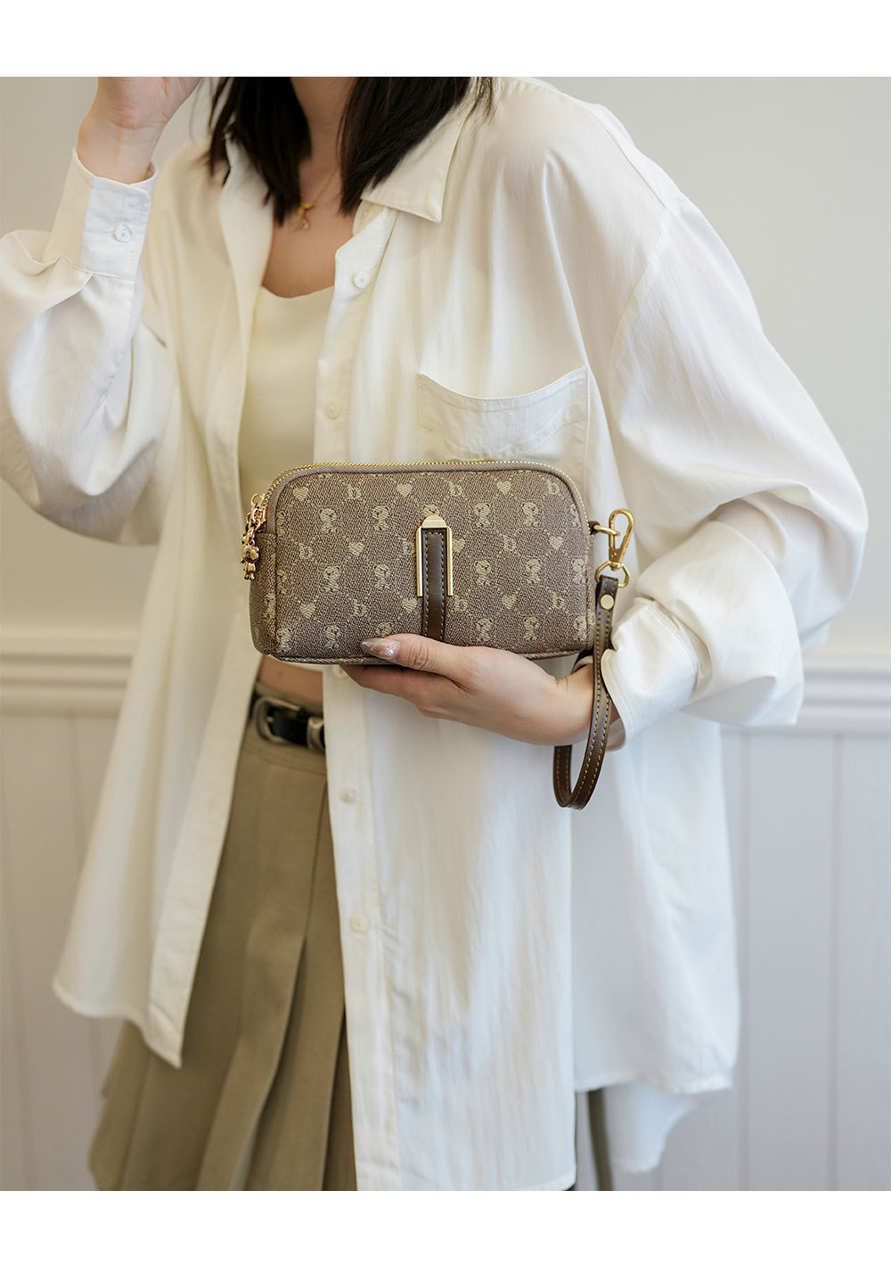 Damentaschen Trendy All-Match-Clutch-Tasche Modische Schulter-Umhängetasche_voghion.com