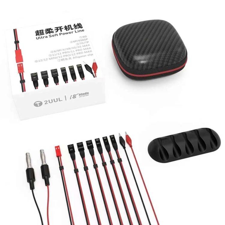 Cable de alimentación 2UUL PW01 ultra suave para iPhone 6 - 12 Pro Max