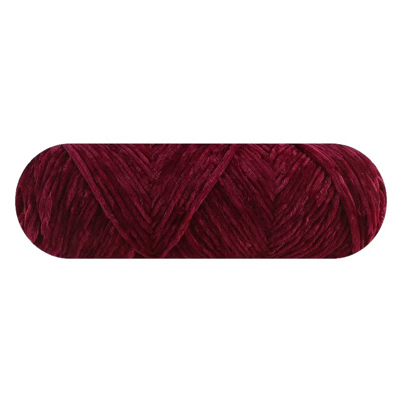 Шернил золотой бархатный толстый шерстяной шапка шарф свитер кукла крючок крючок обувь diy тканый материал мешок