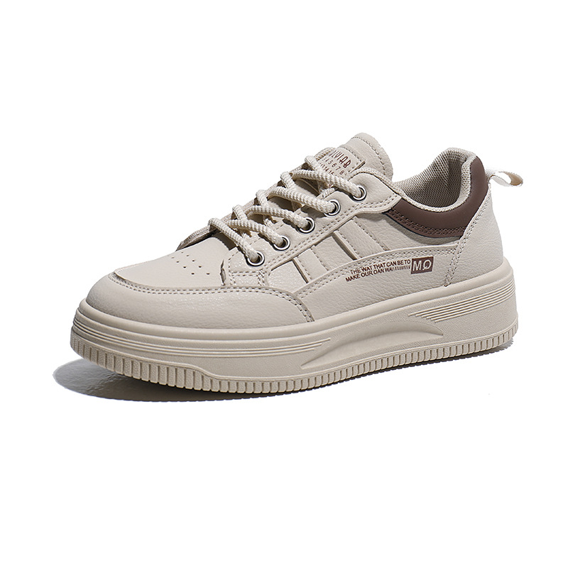 2024 autumn white new Korean version ins student height increasing thick soled sports board casual shoes female 8612_voghion.com