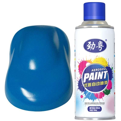 Spray Paint Anti-Rust Graffiti Primer: Avtomobil boyası - jin-yue-142-jiefang-blue-400ml-net-weight-155g