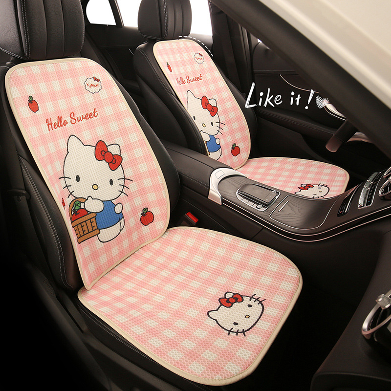 小猫卡通可爱女四季通用汽车坐垫适用于零跑T03 B01 B10 C01 C10