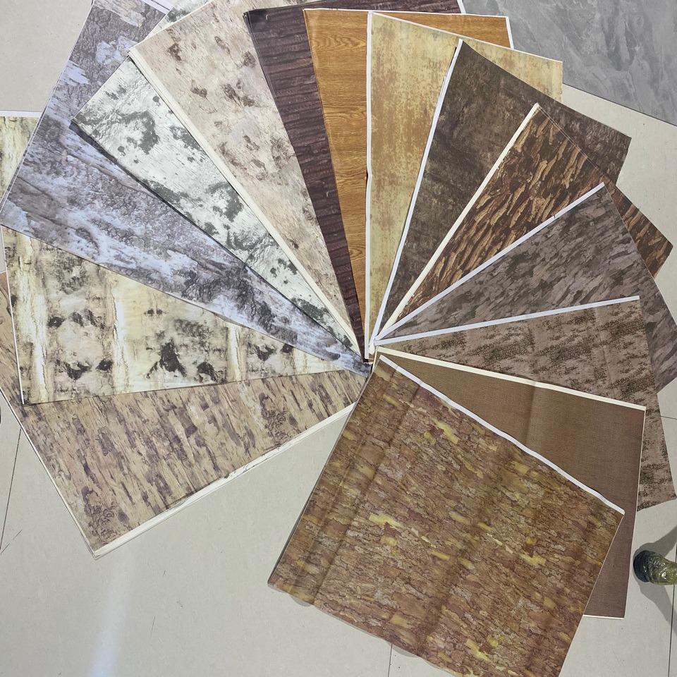 桦树皮纸纹路复活节装饰品桦树皮手札工艺纸原材料仿真树皮圣诞节