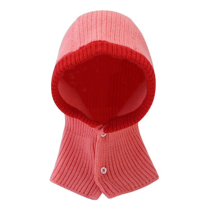 Balaklafa - Bufanda morada para mujer, otoño e invierno, sudadera con capucha y un solo descanso, gorro cálido con protección para el cuello_voghion.com