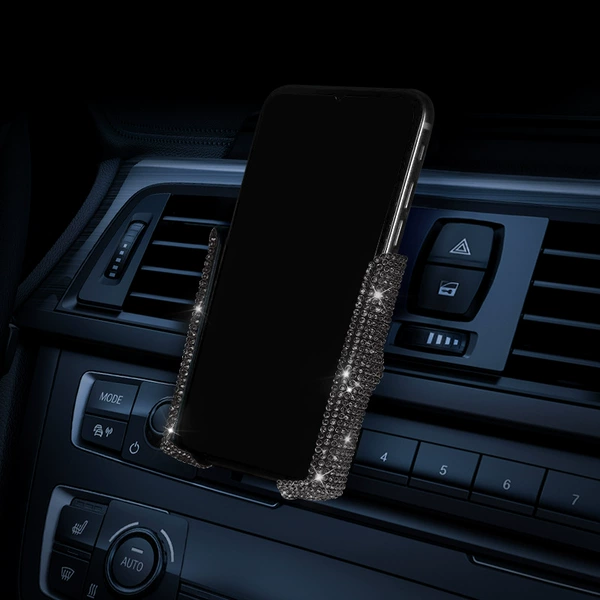 Hot Drill V-type mobile phone bracket-gray drill