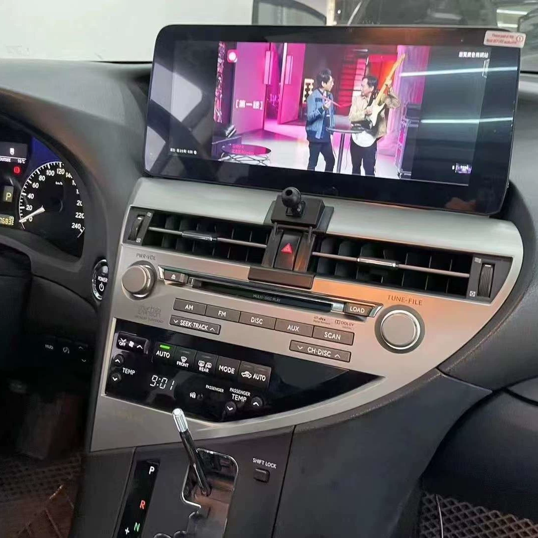 Подходит для старого Lexus RX 12.3-дюймовый вертикальный экран центральной панели, крупный экран навигации, модификация и обновление с CarPlay