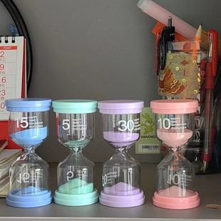Light Luxury Hourglass 3/5/10/15/60 Minutes Timer Children's Day Student Gift Exquisite Ornaments Direct Sale