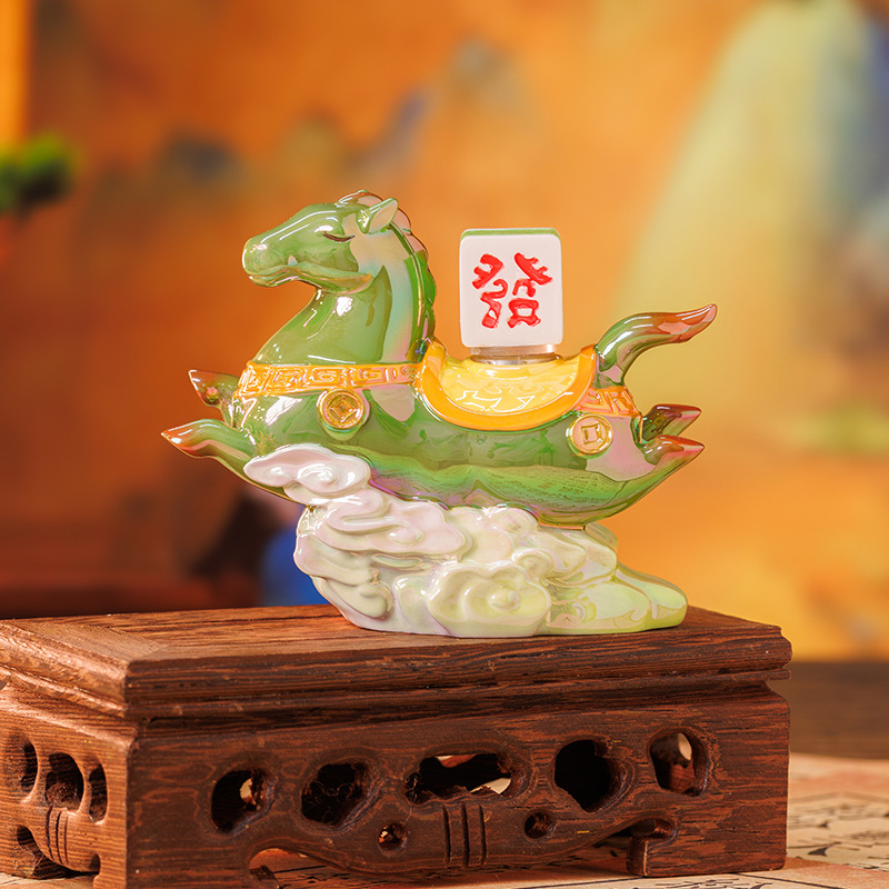马上转运盲盒 多款式马形设计桌面摆件精美创意文化纪念盲盒批发|undefined
