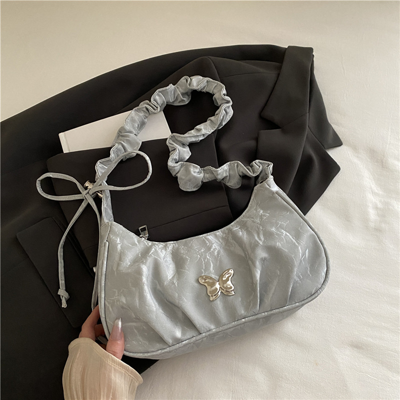 Borsa a spalla donna con farfalla shopping elegante da lavoro_voghion.com