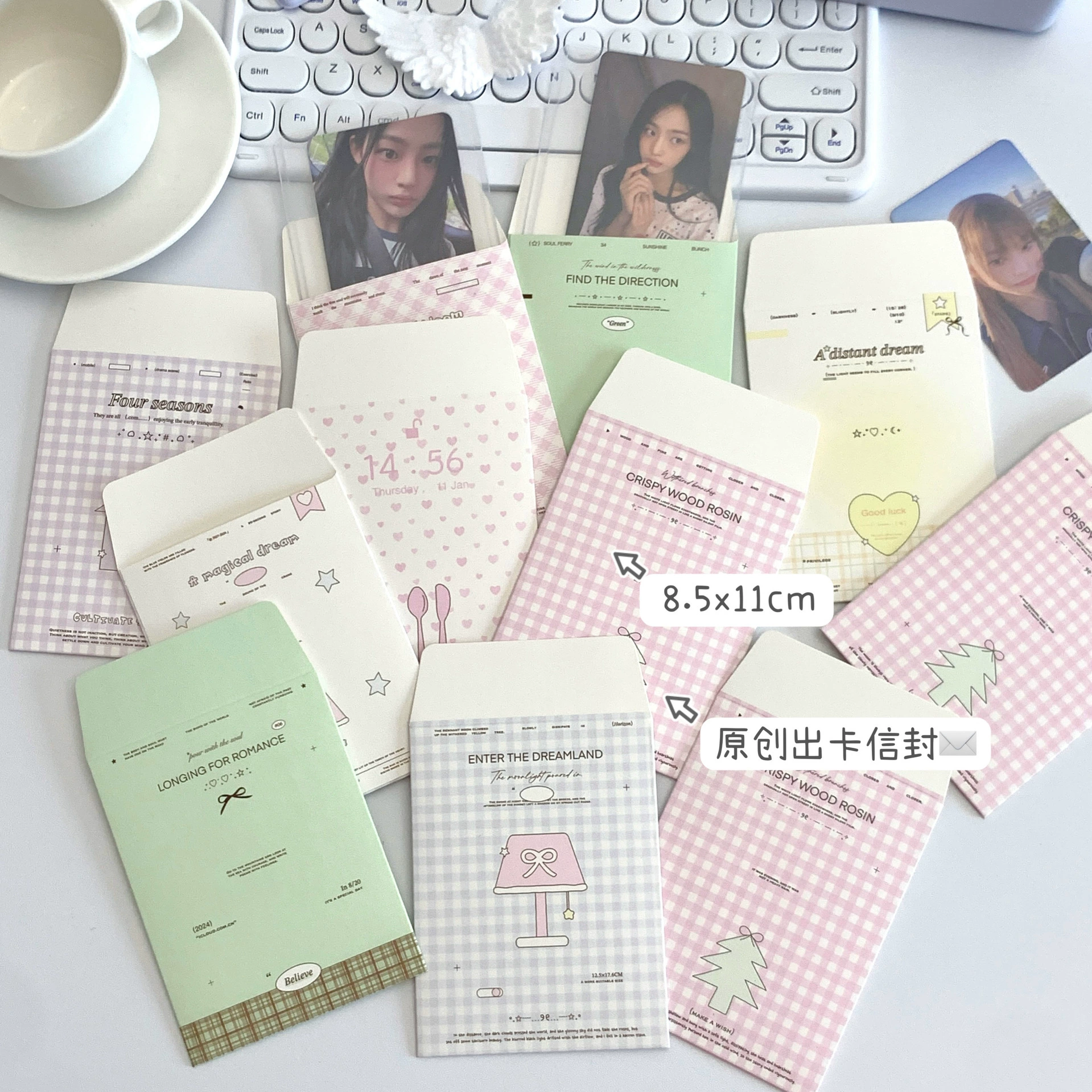 Rins Wind маленькая карточка карточка сумка конверта из упаковочного материала карты