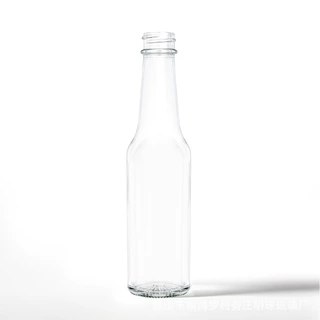 批发果汁瓶跨境出口专供矿泉水瓶直销酒水分装瓶玻璃瓶子