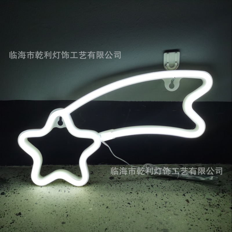 Luz LED con forma de neón, letra luminosa, luz decorativa, barra creativa, luz decorativa con estilo ins, luz nocturna para habitación