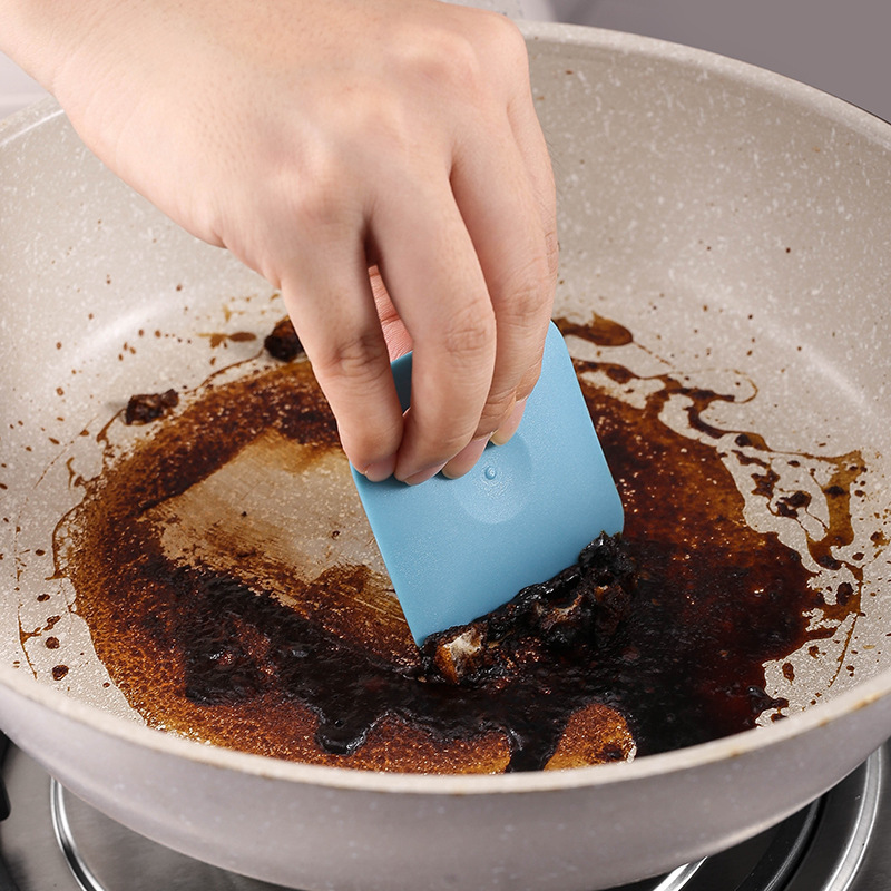 Household nylon scraper tool cast iron pan cleaning scraper domestic hygiene oil cleaning scraper scraper plate wholesale