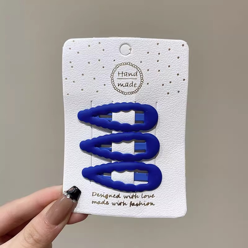 Diamond blue lace drop-3 piece set