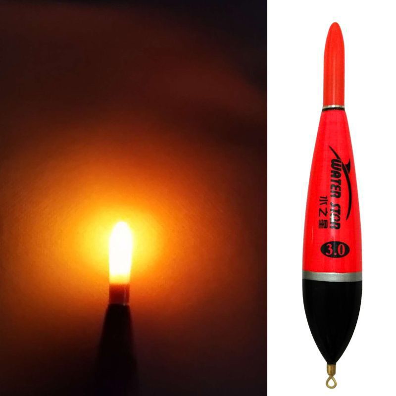 Yuantou electron flotador puerto super brillante nocturno flotador puerto resbaladizo grueso despierta pescado flotador flotador flotador electron flotador comercio exterior