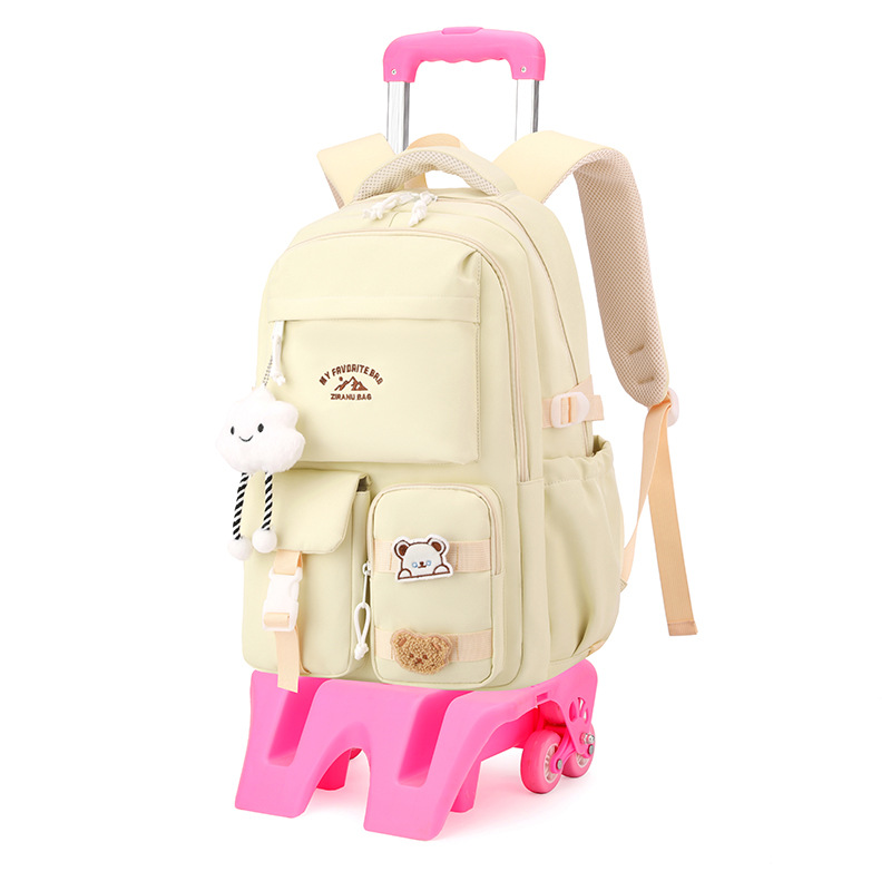 Nuevas mochilas escolares transfronterizas para estudiantes de secundaria y preparatoria, mochilas escolares de gran capacidad, estilo coreano, viento, anti-salpicaduras