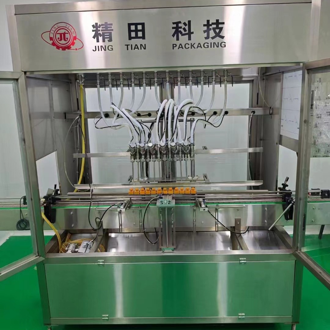 出售二手液体灌装机直流式灌装机 水剂灌装机 油污净玻璃水灌装机