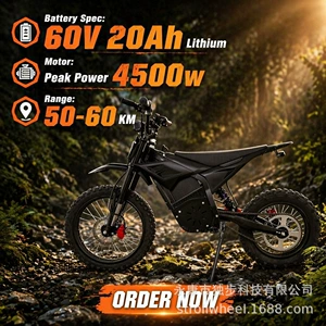 QC-Y02 gənclər üçün 60V2000W bütün ərazi elektrik off-road motosiklet