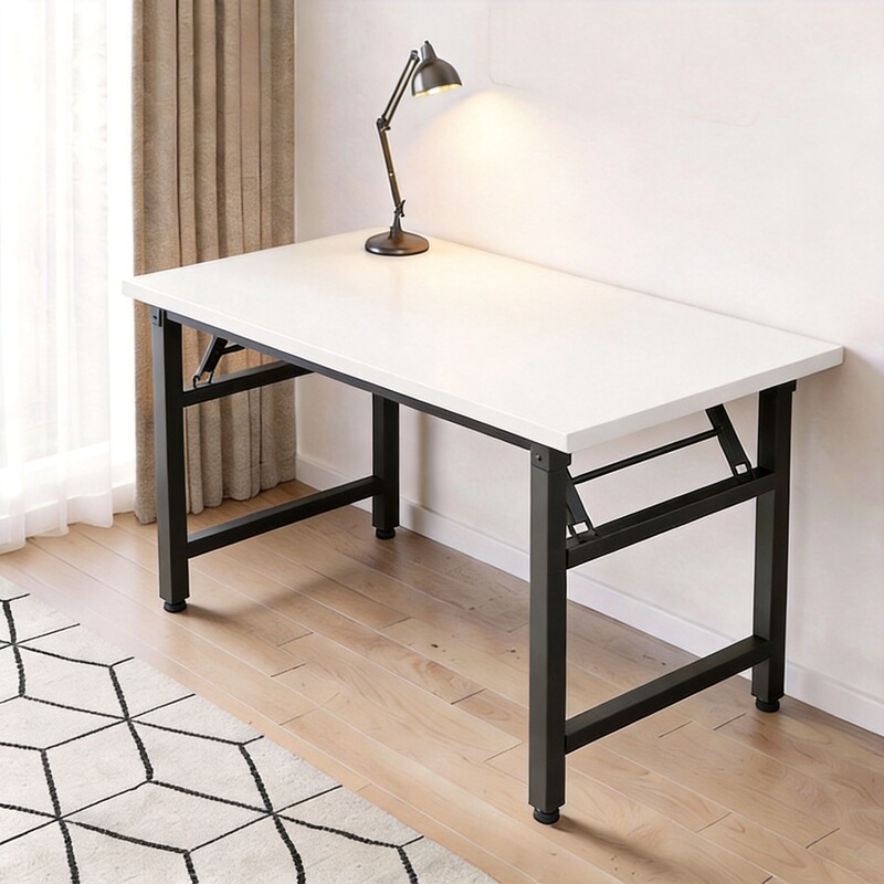 No-installation folding table for setting up stalls, manicure table, long computer table, training table, simple dining table, home rental desk No-installation folding table for setting up stalls, manicure table, long computer table, training table, simple dining table, home rental desk