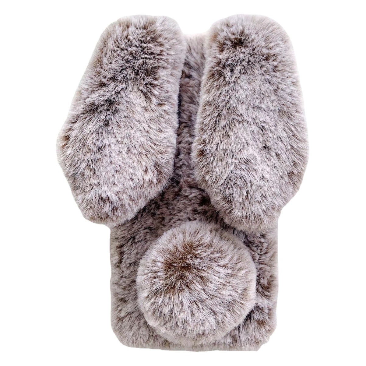 Adecuado para Samsung A55 A26 5G A15 felpa conejo A56 felpa comercio exterior hecho a mano funda protectora para teléfono móvil