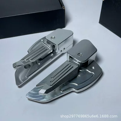 modification, original factory new genuine Motorcycle bumper - upgraded-ejection-foot-pedal-silver-can-be-installed-together-with-front-and-rear-guards