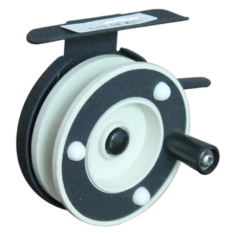 601A колесо для зимней рыбалки черно-белое двухцветное рыболовное колесо трех размеров зимнее рыболовное колесо металлическое колесо оптом