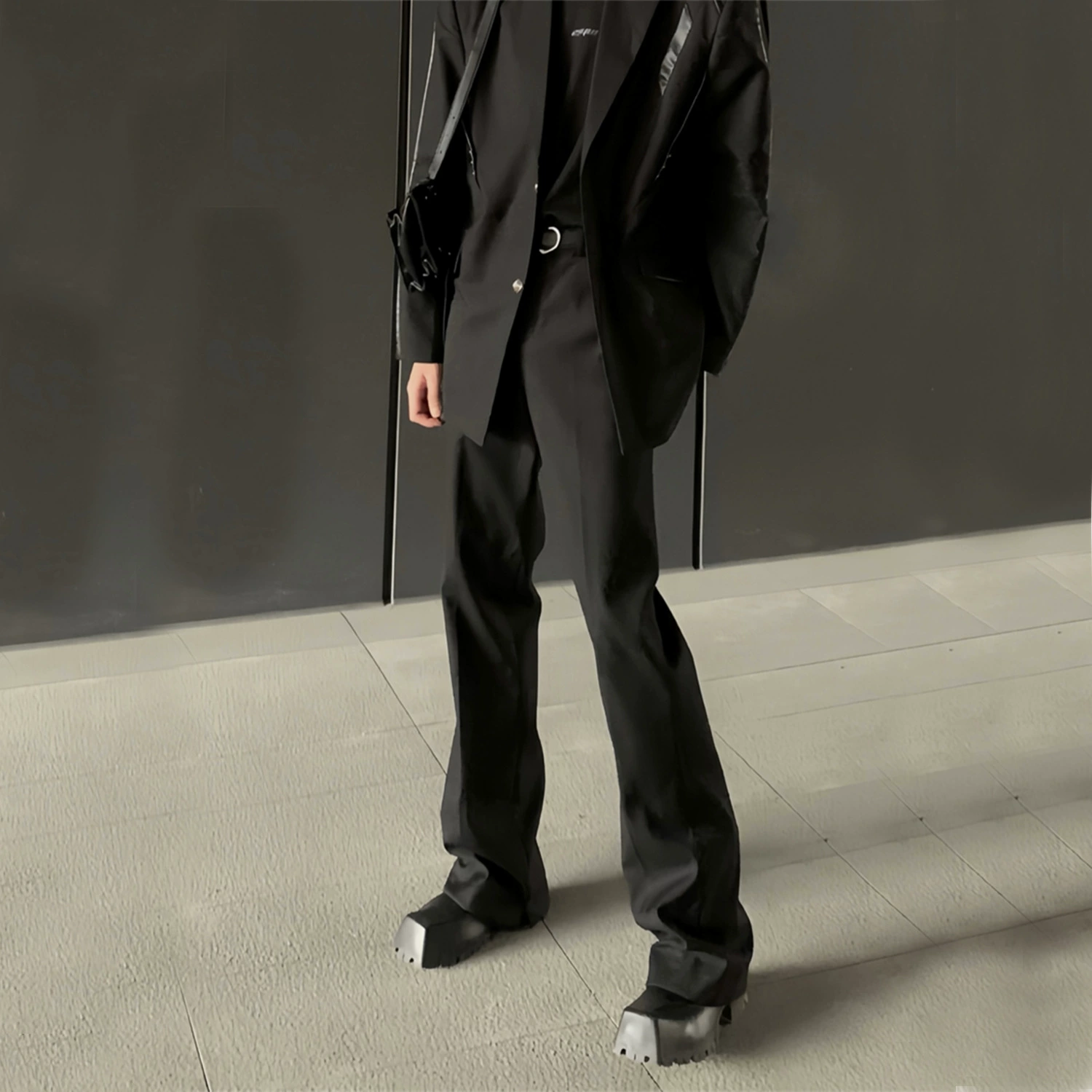 JTFS Niche Advanced Sensory Sensory West Pants Мужские брюки в стиле high street, VIBE, полинезийский мотив, свободные, прямые повседневные брюки