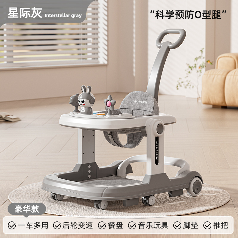 3 - en - 1 multifuncional anti-rollback plegable 6 - 36 meses caminante para bebé