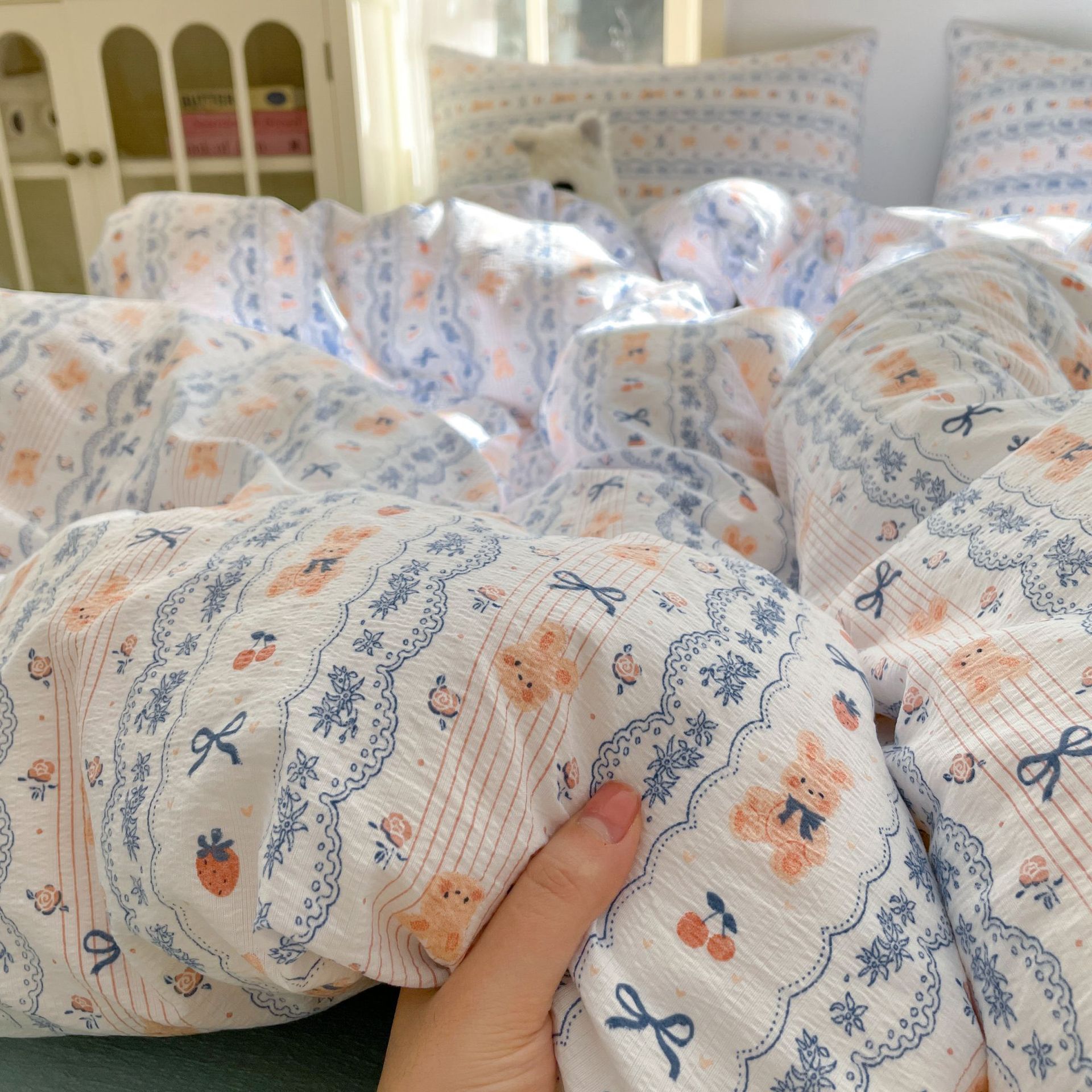 그와 그녀의 토끼 [부드럽고 피부 친화적이며 편안함]