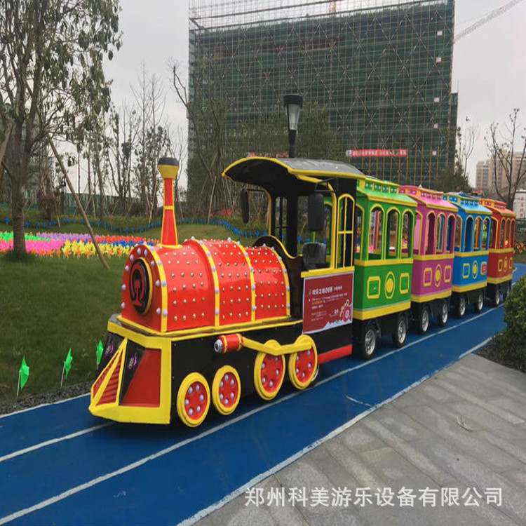 Electric interactive train