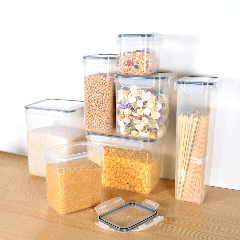 24-Piece Premium Stackable Food Storage Containers Set – BPA-Free PP Plastic Airtight Canisters With Locking Lids (Clear Modern Kitchen Organizers)_voghion.com