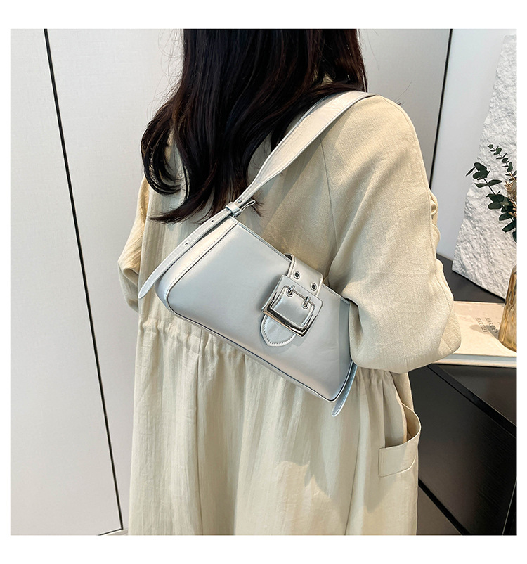 Uformell armhule for kvinner 2024 Ny enkel fransk pinne Fasjonabel vestlig stil Håndholdt pendlerskulder liten firkantet_voghion.com