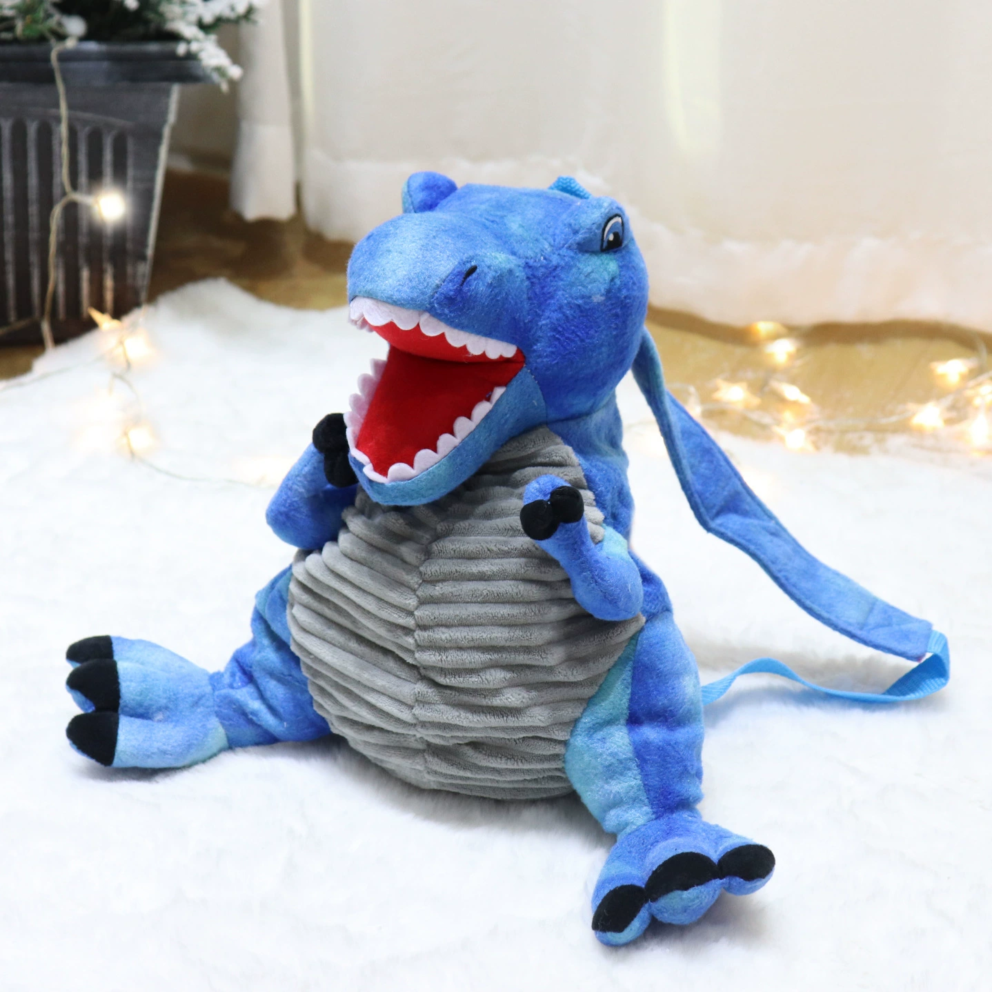 Трансграничный Новый мультяшный рюкзак с динозаврами, внешняя торговля, рюкзак с динозаврами тираннозавра, крутая сумка для куклы в форме динозавра