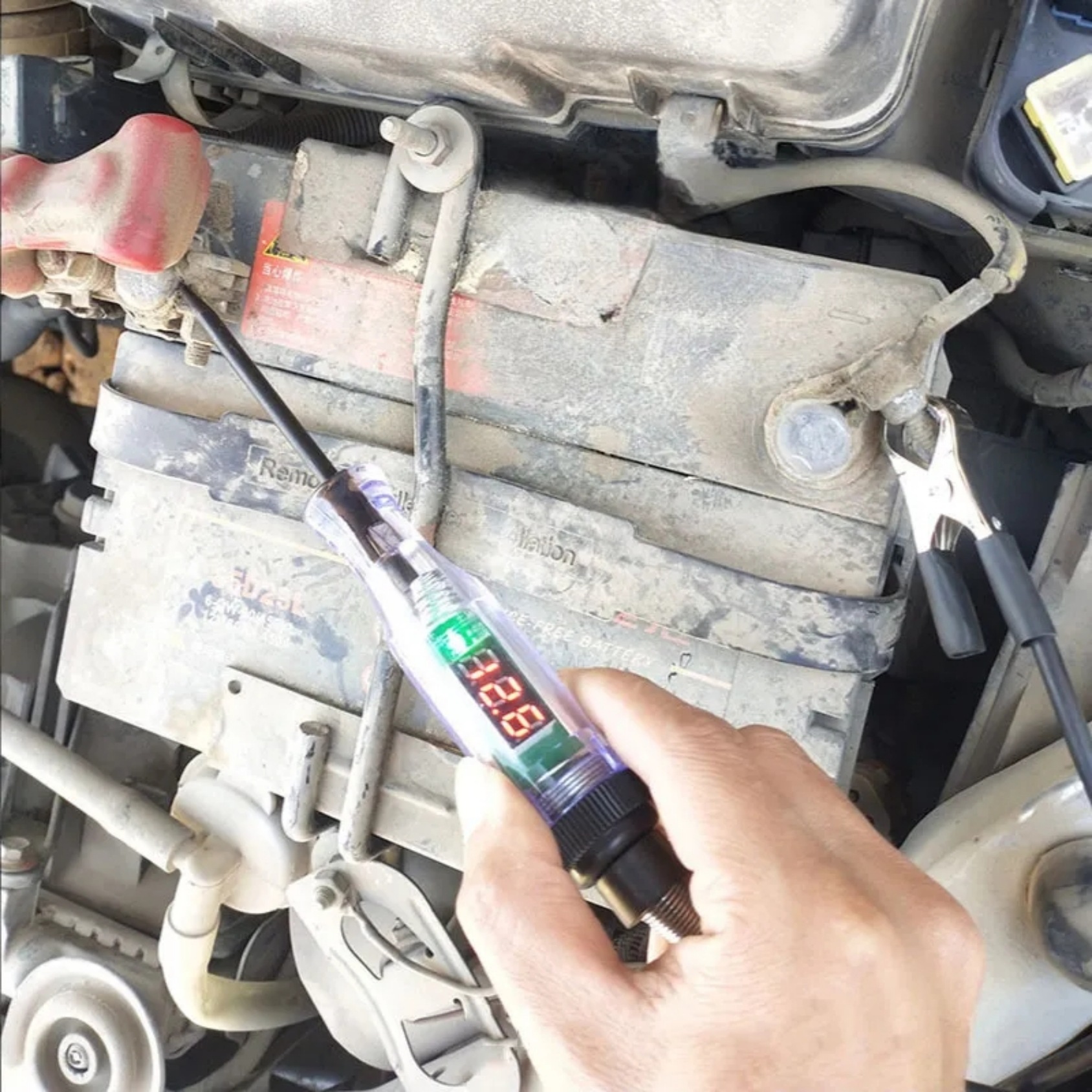 6-24 Volt Tester Digital Display Circuit Test Probe Pen