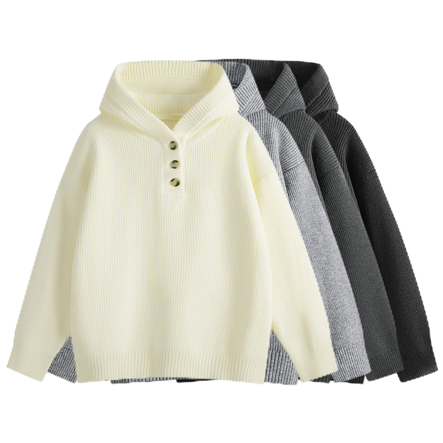 Explosiones transfronterizas de tamaño grande falso de dos piezas de polo camisa de punto de torsión suéter hombre viejo dinero fábrica de moda al por mayor