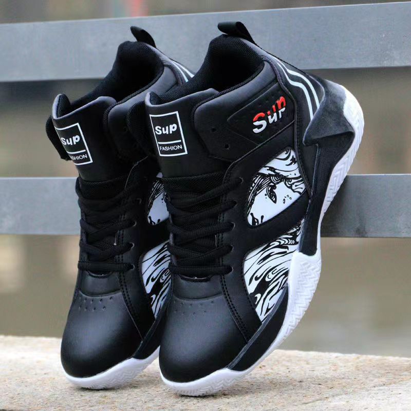 Zapatos de baloncesto 2025 nuevos zapatos de estudiante de Amazon transfronterizos zapatos deportivos cómodos de moda zapatos deportivos geniales de moda nacional para hombres