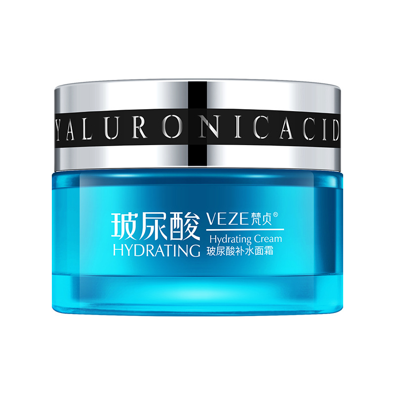 Crema hidratante de ácido hialurónico, hidratación, mejora la secedad, mejora la belleza de la piel, crema facial al por mayor