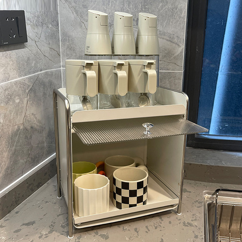 Dust-proof cup rack storage rack acrylic cup water cup tea cup rack coffee cup mug storage box