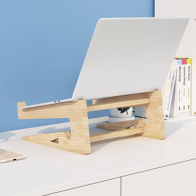 Customized Computer Stand, Laptop Heightening Stand, Vertical Computer Cooling Stand, Wooden Gaming Suspended Computer Stand Customized Computer Stand, Laptop Heightening Stand, Vertical Computer Cooling Stand, Wooden Gaming Suspended Computer Stand